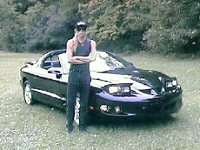 Black on black - Jim and his 1998 Pontiac Firebird Formula
