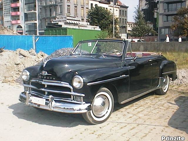 1950 Plymouth Special Deluxe convertible