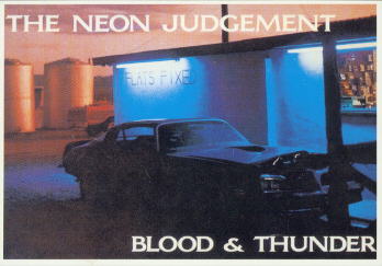 Blood & thunder - promo card