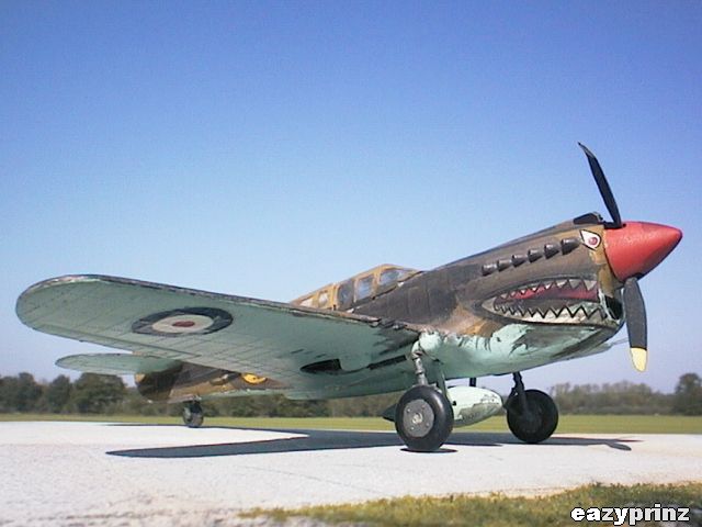 Curtiss P-40E Kittyhawk (Airfix 1/72)