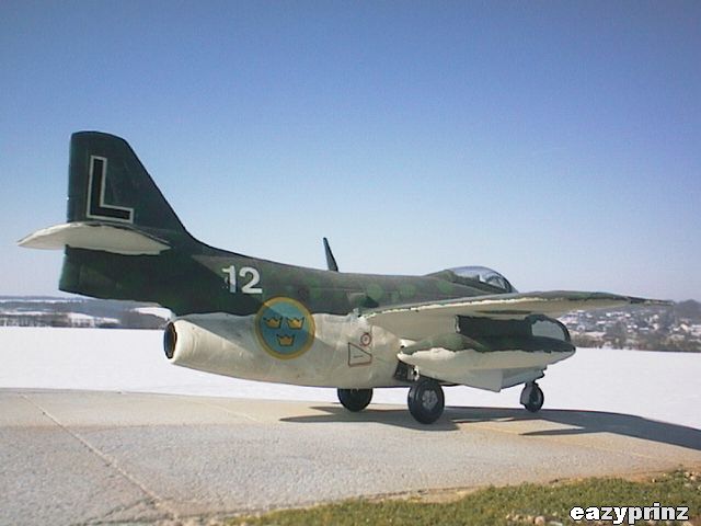 Saab J-29 Tunan (Matchbox 1/72)