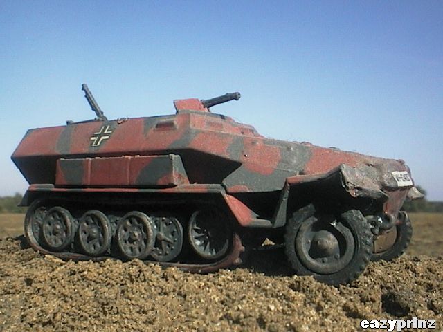 Hanomag SdKfz 251/1 (Matchbox 1/76)