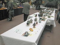 Modelbouwfeest 2000 by IPMS Brussels : the contest tables