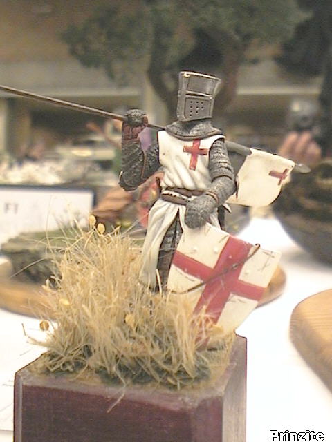 Templar knight standard bearer